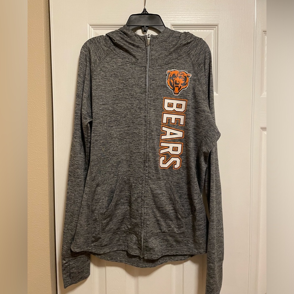 Women’s Chicago Bears Heather Grey Hoodie - Size Small